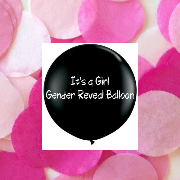 Twigs and Twirls - It's A Girl Balloon