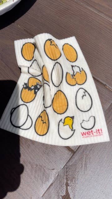 Eggs and Hatchlings Swedish Cloth - Wet-it!