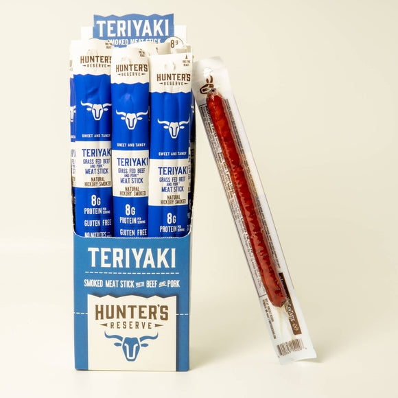 Teriyaki Beef Meat Sticks -  Hunter's Reserve