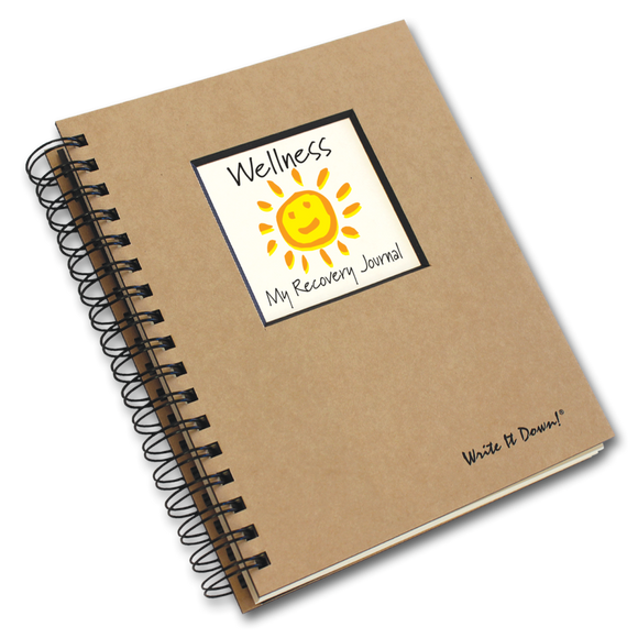 Wellness Journal (Kraft) - Journals Unlimited