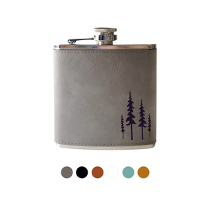 Pine Trees - Flask- Beckman Design