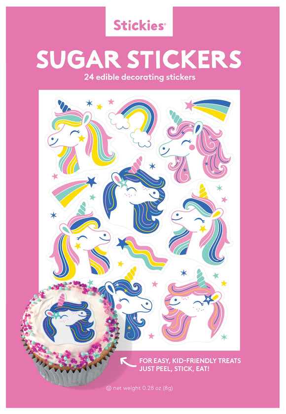 Unicorn Stickies® – Edible Decorating Stickers - Make Bake
