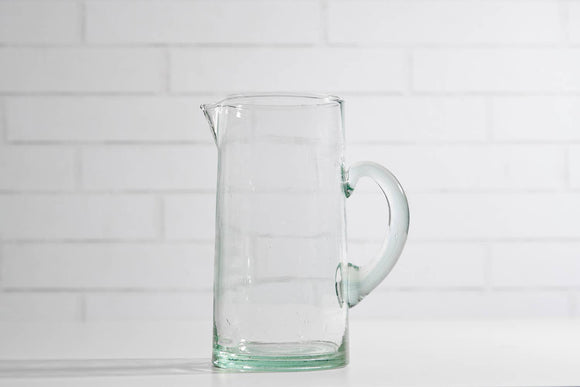 Jug - Moroccan Cone  - Clear - Verve Culture