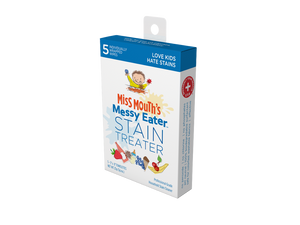 Miss Mouth's Messy Eater Stain Treater 5-Pack Wipes - The Hate Stains Co.