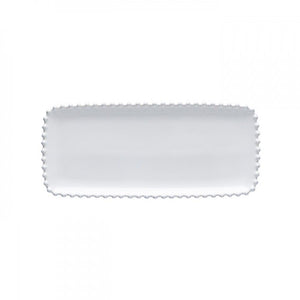 WHITE PEARL RECTANGULAR TRAY