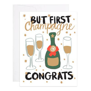 Champagne Congrats - 9th Letter Press