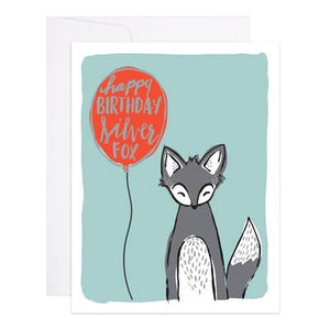 Happy Birthday Silver Fox - 9th Letter Press