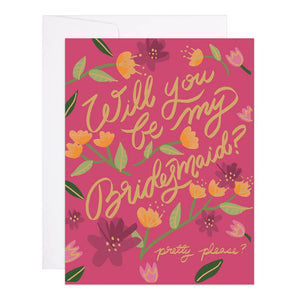 Will You Be My Bridesmaid - 9th Letter Press