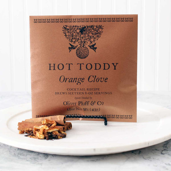 Orange Clove Hot Toddy - 1 Gallon Package - Oliver Pluff & Company