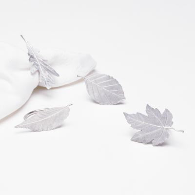 Leaf Napkin Rings