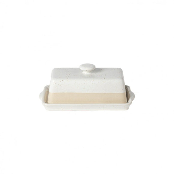 RECT. BUTTER DISH 8'' W/ LID - Fattoria