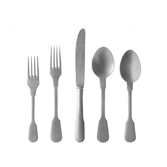 SAGA FLATWARE 5 PCS SET - MATTE