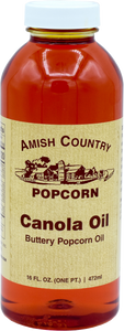 Buttery Flavored Canola Oil - Amish Country Popcorn
