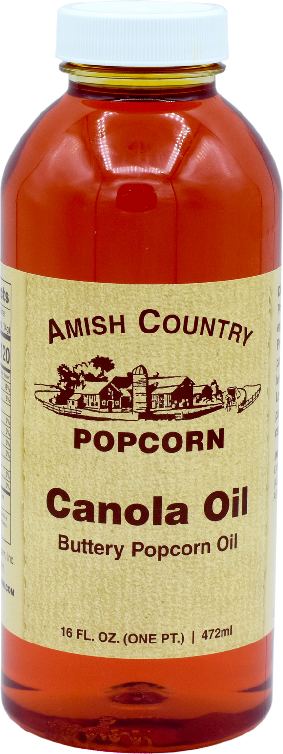 Buttery Flavored Canola Oil - Amish Country Popcorn