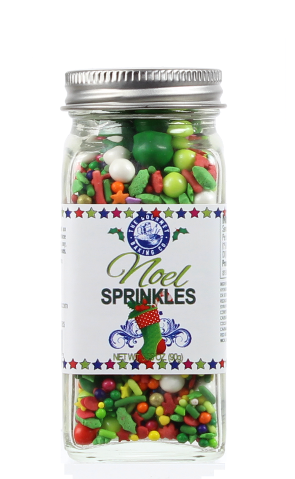 Noel Whimsical Sprinkle Blend 3.25 Oz - The Gourmet Baking Co.