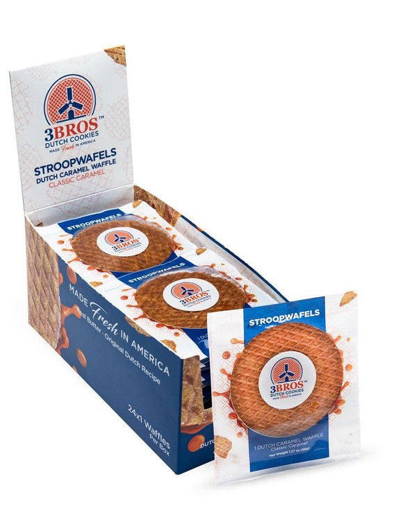 Singles - Stroopwafels Classic Caramel - 3Bros