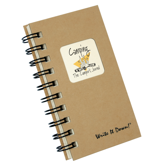 Mini - Camping Journal (Kraft) - Journals Unlimited