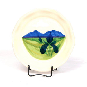 Summer Peaks Oil Dipping Dish/Coaster - Emerson Creek Pottery