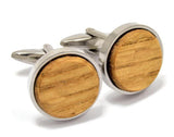 Autumn Summer Co. - Cufflinks Reclaimed Whiskey Barrel | Blank