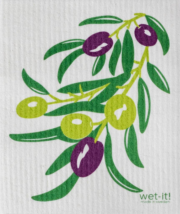 Olive Branch Swedish Cloth - Wet-it!