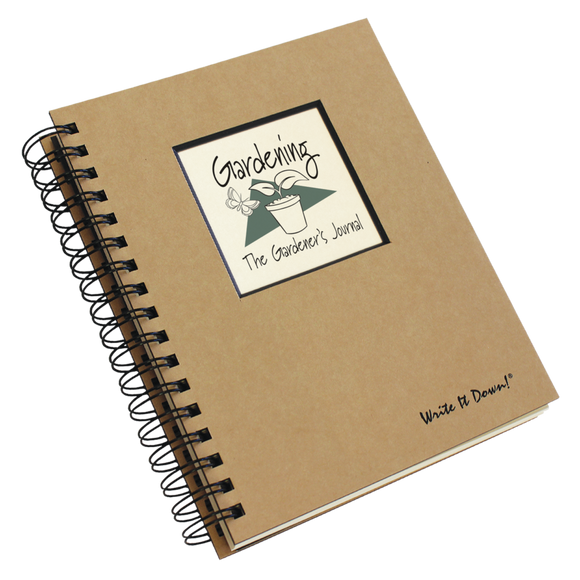 Gardening Journal (Kraft) - Journals Unlimited