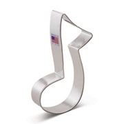 Large Music Note Cookie Cutter