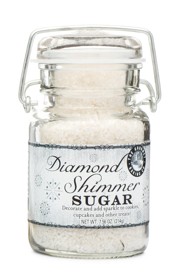 Diamond Shimmer Sugar 7.6 Oz. - The Gourmet Baking Co.