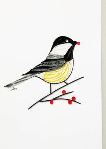 Chickadee - Iconic Quilling