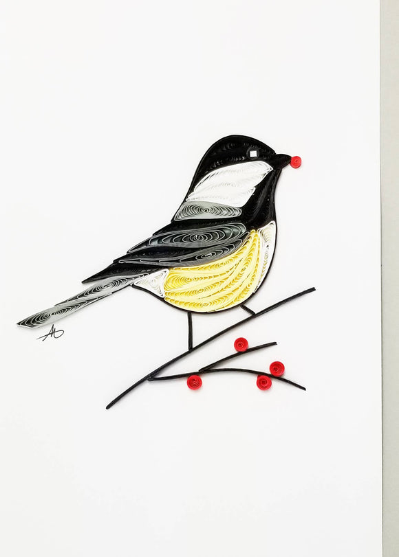 Chickadee - Iconic Quilling