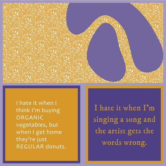 Words Wrong/Organic Vegetables - Napkin - Drinks on Me