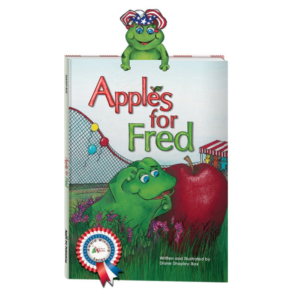 Apple Pie Publishing - 9.25” x 12.25” Apples for Fred Book - Aubergine 