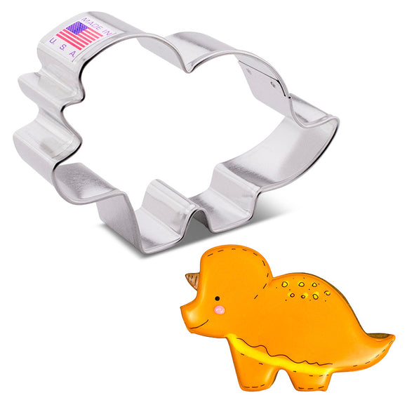 Baby Triceratops Cookie Cutter