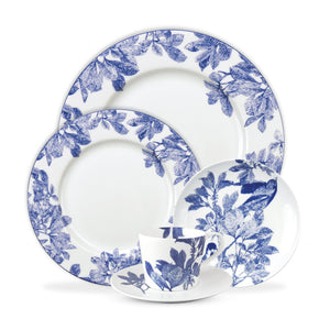 5 Pc Placesetting - Arbor Blue, Caskata