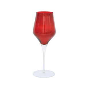 Wine Glass - Contessa Red