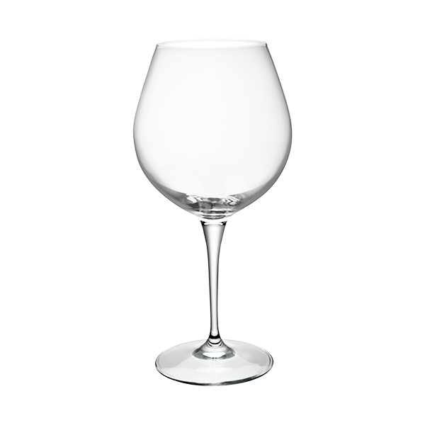 Bormioli Rocco Premium Nebbiolo Glass, Set of 4, 22.5 oz, Clear