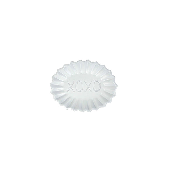 PLEATED XOXO PLATE - INCANTO