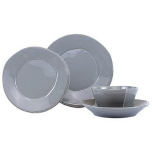 Lastra Gray 4 Pc Place Setting