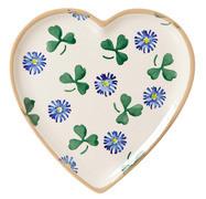 Clover Medium Heart Plate