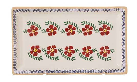 Old Rose Medium Rectangular plate
