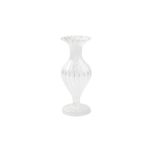 Ottico Glass Short Bud Vase/Candlholder - Set of 2