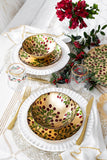 CEREAL BOWL - CRANBERRY GLASS