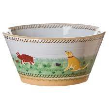 Assorted Landscape Small Angled Bowl