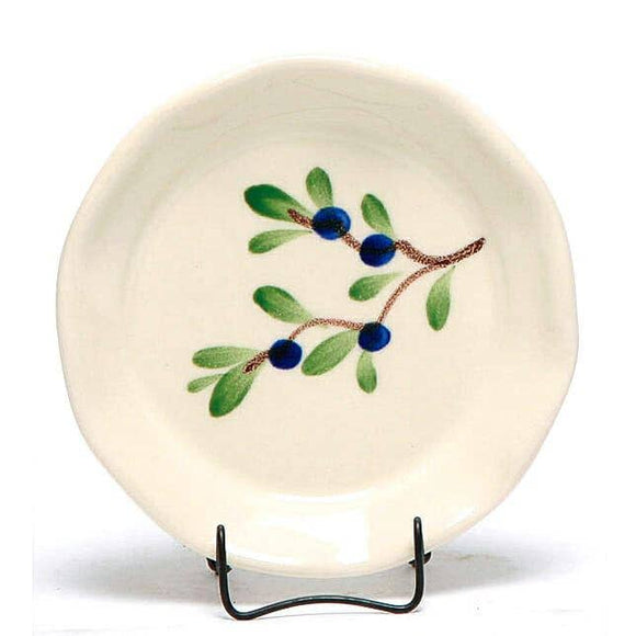 Blueberry - Oil Dipping Dish/Coaster - Emerson Creek Pottery