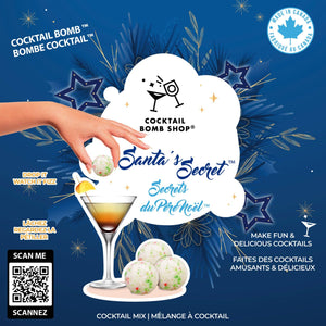 SANTA'S SECRET COCKTAIL BOMB™ - Cocktail Bomb Shop