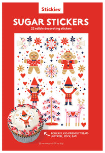 Fair Isle Stickies® –  Holiday Edible Decorating Stickers - Make Bake