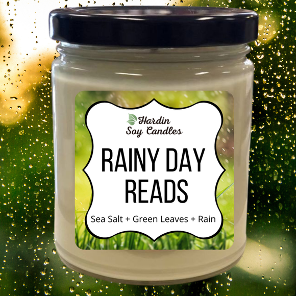 Rainy Day Reads Soy Candle  - Hardin Soy Candles/Book Rack Peoria