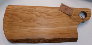 Live Edge Charcuterie Board - Black Cherry