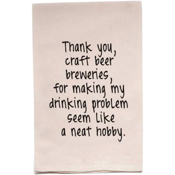 Thank You Craft Beer - Tea Towel
