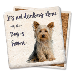 It's Not Drinking Alone Dog Coaster - Tipsy Coasters & Gifts