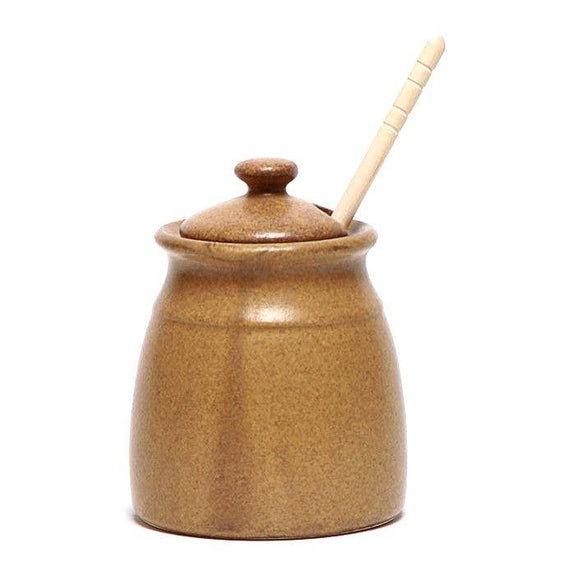 Go Green Honey Pot - Emerson Creek Pottery